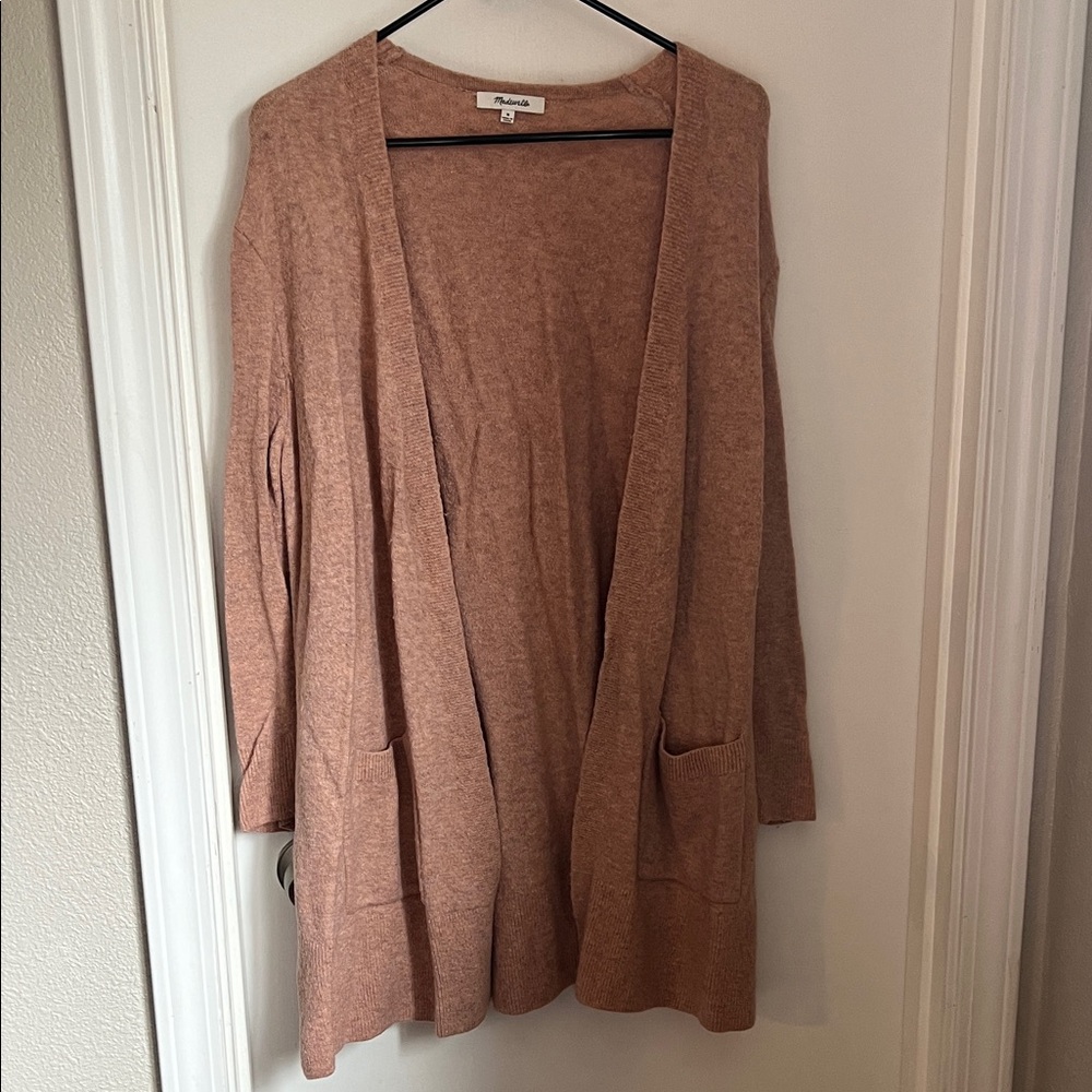 Women’s Madewell Long Knit Cardigan Size M